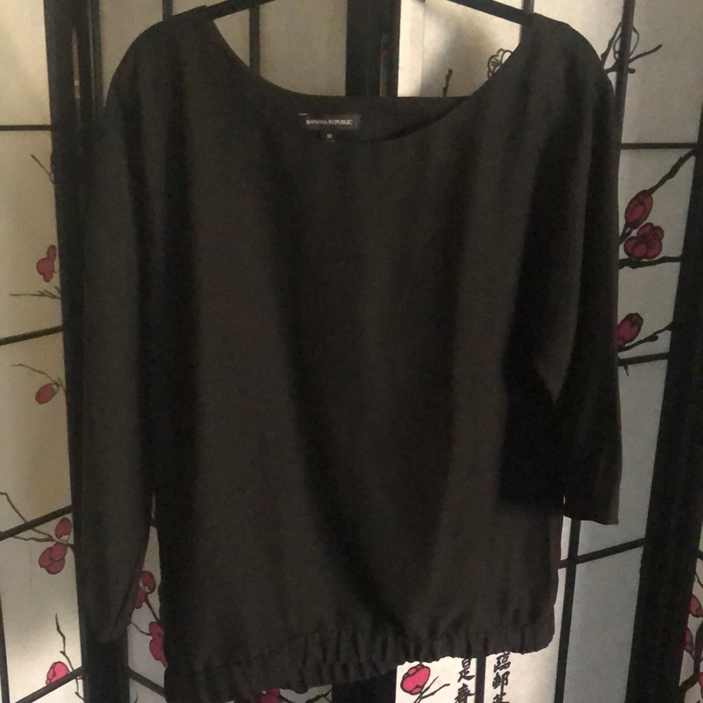 Banana Republic off the shoulder blouse